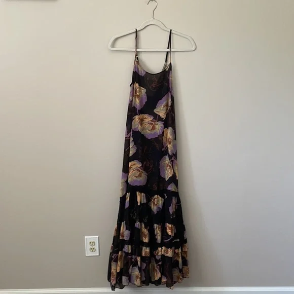 Free People Intimately Make You Move Floral Maxi Slip - Picture 5 of 12